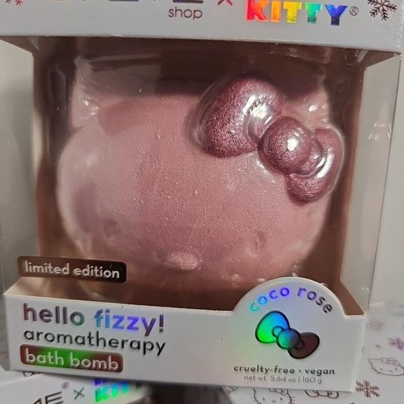 The Creme Shop x Hello Kitty Hello Fizzy! Aromatherapy Bath Bomb Coco Ro… - Picture 11 of 11